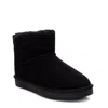 Xti Women's Winter Suede Booties In Black In Black