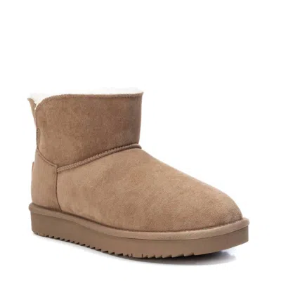 Xti Women's Winter Booties In Beige/khaki In Multi