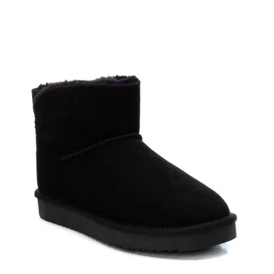 Xti Women's Winter Suede Booties In Black