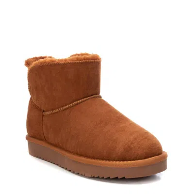 Xti Women's Suede Winter Boots In Camel In Brown
