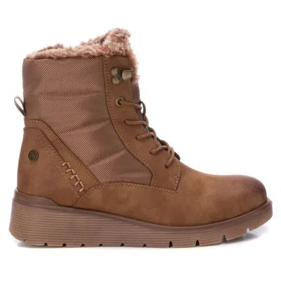Xti Women's Winter Booties In Camel In Brown
