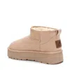 Xti Women's Winter Suede Booties In Beige In Beige