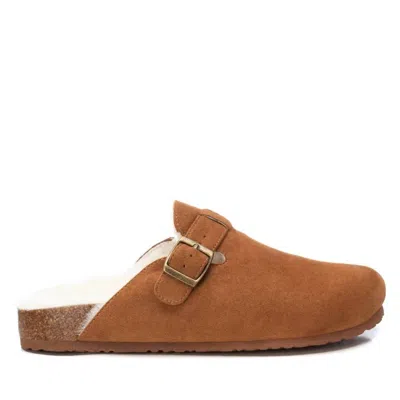 Xti Women's Winter Suede Clogs In Brown
