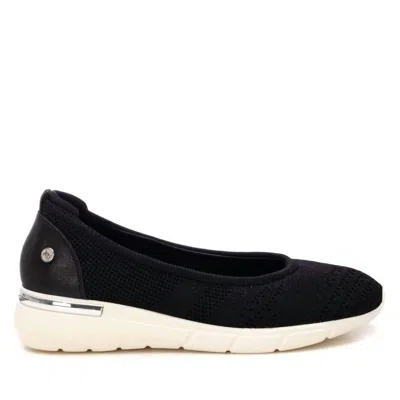 XTI WOMEN'S WOMEN'S FLATS BALLERINAS SNEAKERS IN BLACK