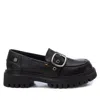 Xti Women's Decorative Strap Moccasins In Black In Black