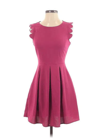Pre-owned Xtraordinary Cocktail Dress In Burgundy