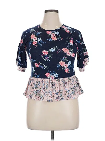 Pre-owned Xtraordinary Short Sleeve T-shirt In Blue