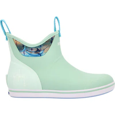 Xtratuf Ankle Deck Boot Guy Harvey In Animal Print