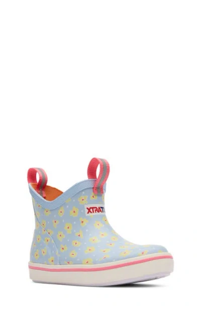 Xtratuf Kids' Ankle Deck Boot In Blue