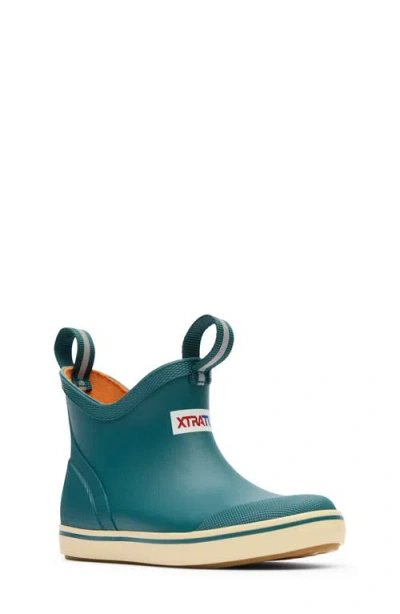 Xtratuf Kids' Ankle Deck Boot In Green