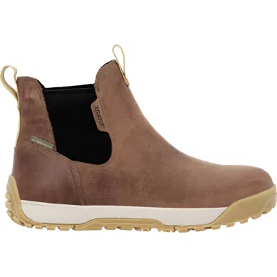 Xtratuf Men's Adb Leather Ankle Deck Boot Leather Men In Earth M In Brown