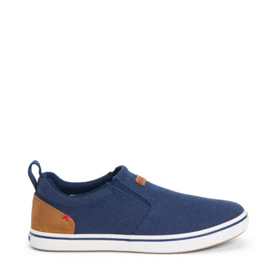 Xtratuf Men's Canvas Sharkbyte Deck Shoe Sharkbyte Men In Peacoat M In Multi