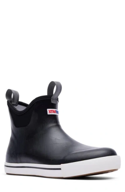 Xtratuf Waterproof Ankle Deck Boot In Black