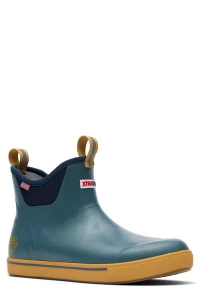 Xtratuf Waterproof Ankle Deck Boot In Blue
