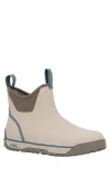 Xtratuf Waterproof Fleece Lined Ankle Deck Boot In Neutral
