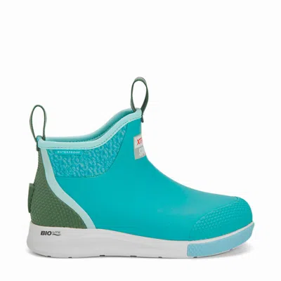 Xtratuf Women's 6" Adb Sport Ankle Deck Boot Sport Women In Teal M In Blue