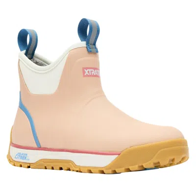 Xtratuf Women's  Ice Fleece Lined Ankle Deck Boots In Pink
