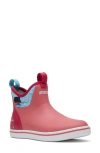 Xtratuf X Guy Harvey Waterproof Ankle Deck Boot In Red