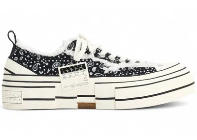 Pre-owned Xvessel Men's  G.o.p Lowssneakers In Black/white In Multi