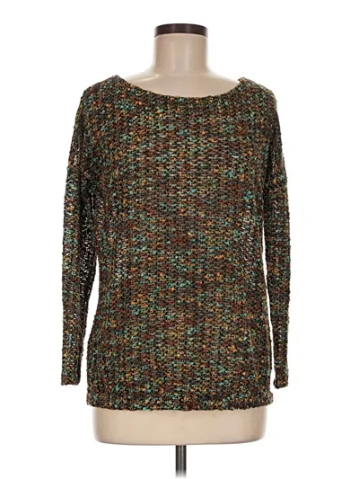 Pre-owned Xxi 3/4 Sleeve T-shirt In Brown