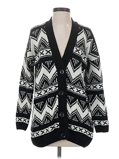 Pre-owned Xxi Cardigan Sweater In Black
