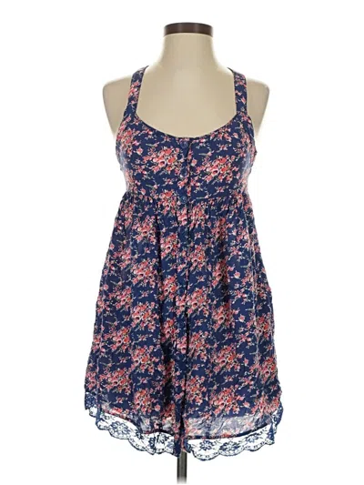 Pre-owned Xxi Casual Dress In Blue