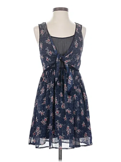 Pre-owned Xxi Casual Dress In Blue