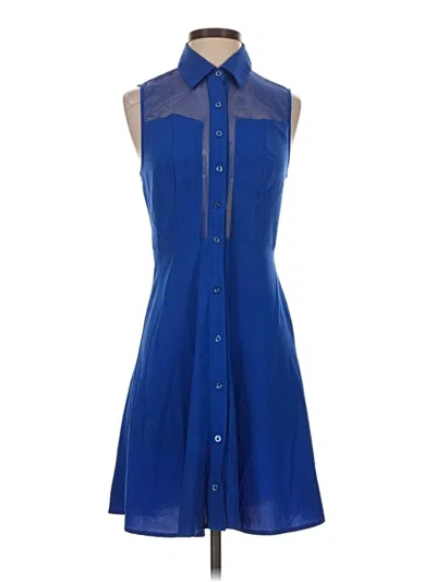Pre-owned Xxi Casual Dress In Blue