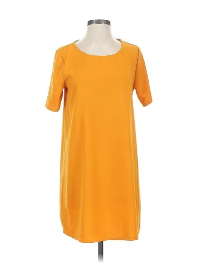 Pre-owned Xxi Casual Dress In Orange