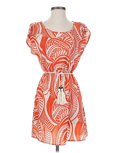 Pre-owned Xxi Casual Dress In Orange