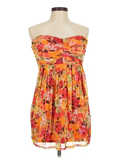 Pre-owned Xxi Cocktail Dress In Orange