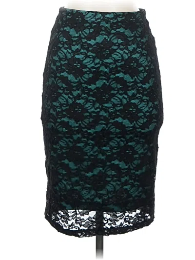Pre-owned Xxi Formal Skirt In Teal