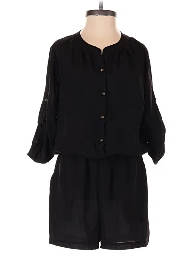 Pre-owned Xxi Romper In Black