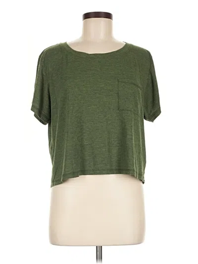 Pre-owned Xxi Short Sleeve T-shirt In Green