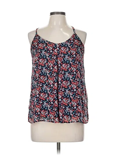 Pre-owned Xxi Sleeveless Blouse In Blue