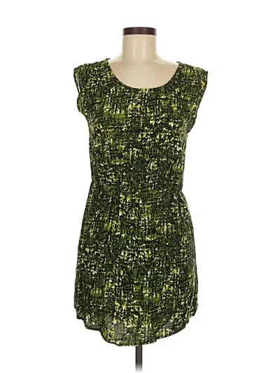 Pre-owned Xxi Sleeveless Blouse In Green