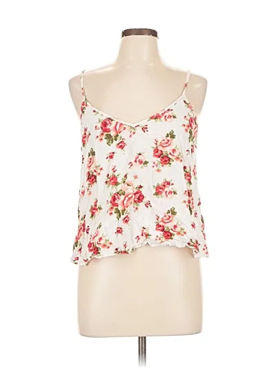 Pre-owned Xxi Sleeveless Blouse In White