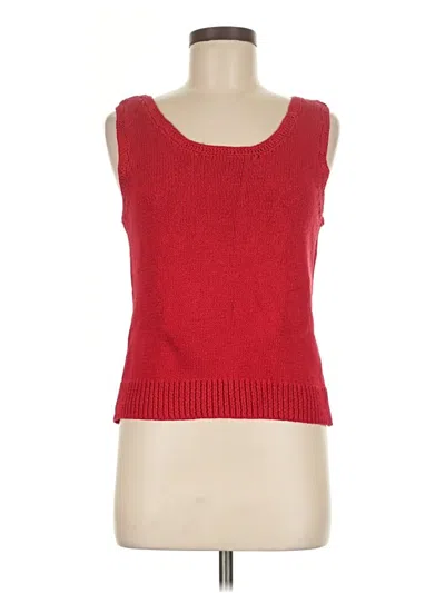 Pre-owned Xxi Sweater Vest In Red