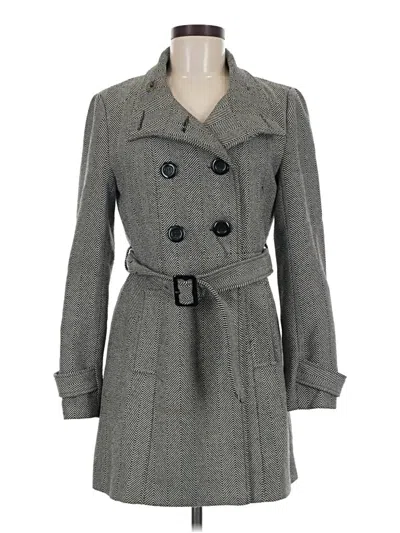 Pre-owned Xxi Trenchcoat In Gray