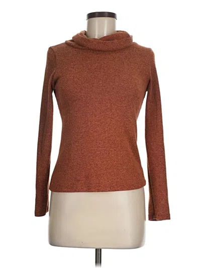 Pre-owned Xxi Turtleneck Sweater In Brown