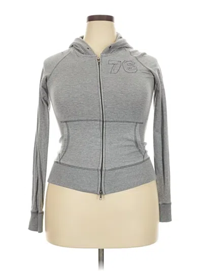 Pre-owned Xxi Zip Up Hoodie In Gray