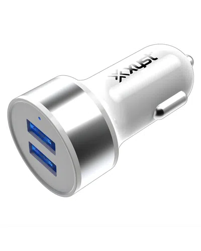 Xyst 2.4-amp Dual Usb Car Charger In Pattern