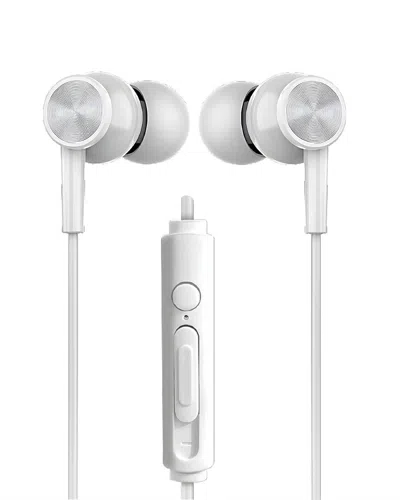 Xyst 3.5mm Stereo Earbuds With Mic In White