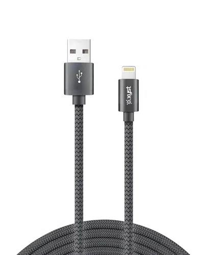 Xyst Charge & Sync 10ft Usb To Lightning Cable In Metallic
