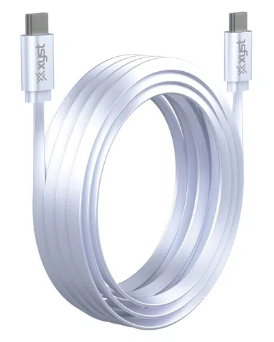 Xyst Flat 4ft Usb-c To Usb-c Charge & Sync Cable In Pattern