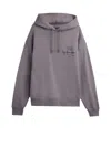 Y-3 Hooded Sweater With Drawstring And Ribbed Details In Purple