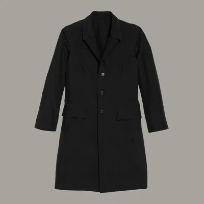 Y-3 2024 Atelier Gore-tex® Collection Yohji Coat In Black