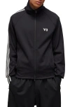 Y-3 3-stripe Track Jacket In Black