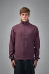 Y-3 3-stripe Zip-up Jacket In Purple
