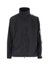 Y-3 Adidas 3-stripes Nylon Shell Jacket In Black
